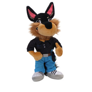 Peluche <span class=keywords><strong>Loup</strong></span>-<span class=keywords><strong>Garou</strong></span> en Coton PP à Vendre, Peluche <span class=keywords><strong>Loup</strong></span>-<span class=keywords><strong>Garou</strong></span> Personnalisable, Peluche <span class=keywords><strong>Loup</strong></span>-<span class=keywords><strong>Garou</strong></span> avec Vêtements - Product Image 1