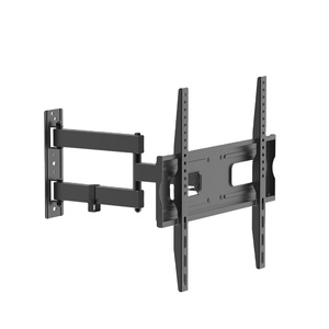 Soporte de Pared para TV de Acero, Movimiento Completo de 180 Grados, Inclinación Giratoria, para Pantallas de 26-55 Pulgadas, 400x400, Soporte de Pared para TV de Acero - Product Image 1