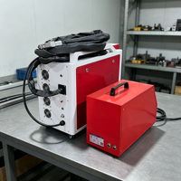 Soudeuse laser à refroidissement par air 1500W, équipement laser à fibre portatif pour la fabrication des métaux