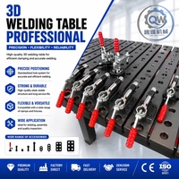 Table de soudage flexible 3D avec gabarits et dispositifs de fixation D28 D16 Plateforme de soudage