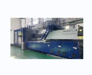 Used High Speed High efficiency 2800 Ton haitian Servo Energy-Saving Plastic Injection Molding Machine ma28000 for big product