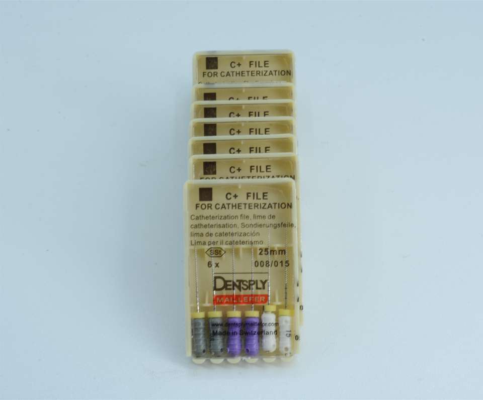 YP DENSPLY Dental Endo C+ Files - Stainless Steel Hand Use