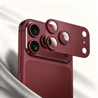 Protection d'objectif d'appareil photo en verre 9H en alliage d'aluminium personnalisé pour iPhone 18 Pro Max 18 Pro, film de protection intégral en métal mat, vente en gros