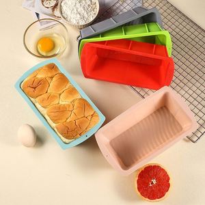 Moule à gâteau rectangulaire en silicone résistant aux hautes températures, facile à démouler, pour cuisson au four, plateau de cuisson, moule à pain de mie LZY-119 - Product Image 1
