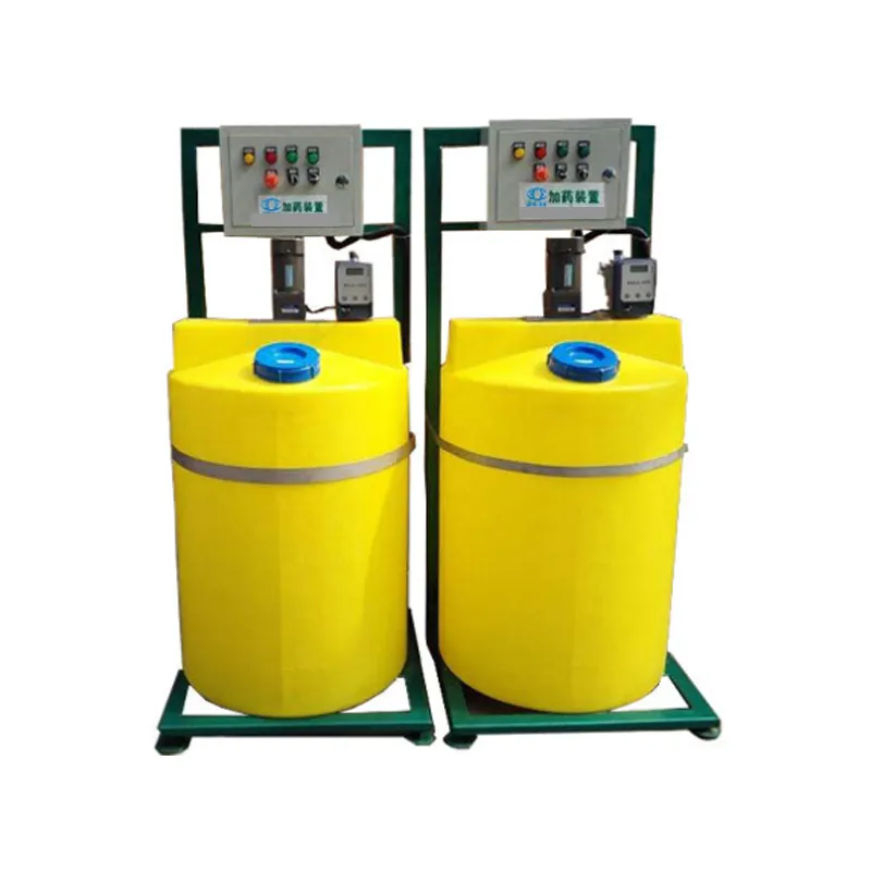 Sistema de máquina dosificadora química Manual de tratamiento de agua industrial con bomba para dosificar líquido alcalino