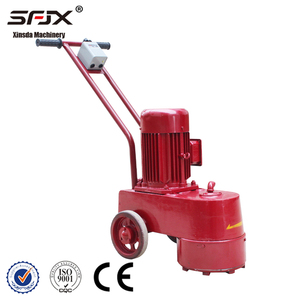 Ponceuse à béton SFJX 380V rouge, manuelle, motorisée, design compact - Product Image 6
