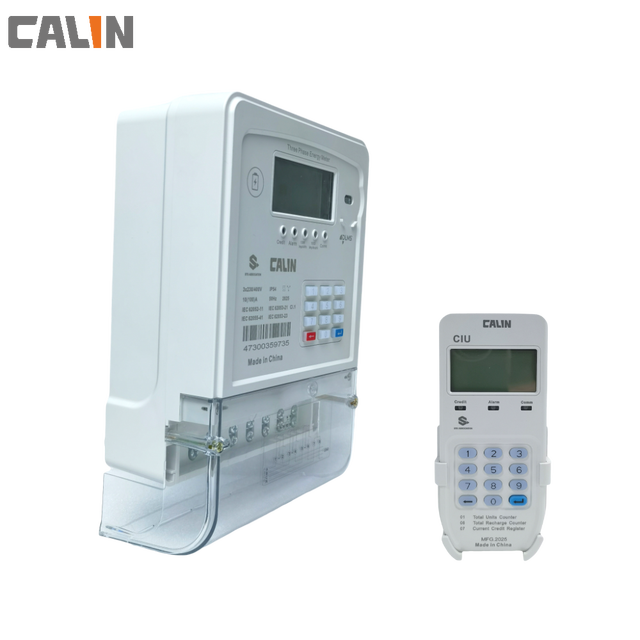 Smart Three-phase Meter with Postpaid, Keypad and CIU Optional