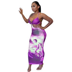 long tight frock design