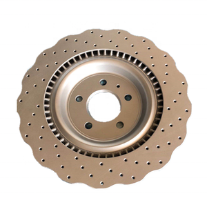 Fábrica de ondulado alta de cerámica de carbono rotores de <span class=keywords><strong>freno</strong></span> de <span class=keywords><strong>disco</strong></span> con pernos - Product Image 3