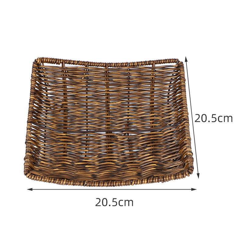 Square dark color 20*20*4.5cm