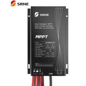 SRNE SR-MES160-W 12V / 24V 15A IP67 MPPT太阳能充电控制器，带运动传感器80/160瓦负载200/400瓦光伏，用于路灯 - Product Image 1