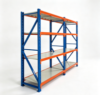 Système de rayonnage de palettes robuste pour entrepôt, étagère de stockage métallique réglable, rayonnage industriel en acier pour la logistique et le stockage en entrepôt