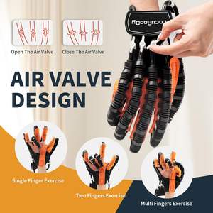 Gants de rééducation de la main pour hémiplégie, équipement de thérapie robotique pour entraîneur de doigts électrique 4000MAH, nouveau - Product Image 2