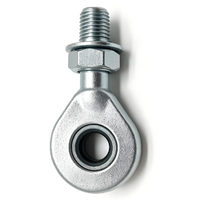 MTS Temposonics 254210 M6 Male Thread Rod End Kit, Fitting Artikulasi Bola untuk Sensor Perpindahan Industri