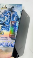 Film de protection d'écran anti-espion à 25 degrés pour iPhone 17 Pro 500C, verre trempé à haute courbure sans bordure pour iPhone 18 Pro Max