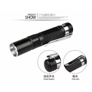 ไฟฉาย LED Fak T6 แบบชาร์จไฟได้ อลูมิเนียมอัลลอยด์ สำหรับตั้งแคมป์กลางแจ้ง พกพาสะดวก ปรับซูมได้ พร้อมช่องชาร์จ USB - Product Image 2