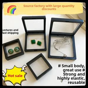 กล่องโชว์เครื่องประดับแบบแขวน ZHANSS ZX017 หลายแบบ หลายสไตล์ ทรงสี่เหลี่ยม ทำจากฟิล์ม PE ปิดด้วยกระดุม มีสีสันหลากหลาย - Product Image 2