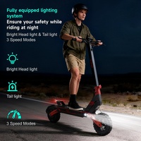 EU USA Lagerbestand 250W*4 Motor Erwachsenen-Elektroroller 52V20Ah Lithium-Batterie NFC Smart Key Allterrain Faltbarer E-Scooter für Geländefahrten