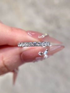 Anel de Noivado ICEWALD Feminino Banhado a Ouro 9k <span class=keywords><strong>18K</strong></span> Luxuoso com Diamante Cultivado em Laboratório de 1ct Lapidação Brilhante Cor D Certificado IGI - Product Image 5