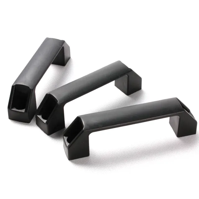 Furniture Knobs 120mm nylon Plastic Handle Plastic Door Handles black pull handles door cabinet
