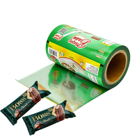 Films d'emballage automatique pour sachets de bonbons, film laminé en aluminium et plastique, film imprimé personnalisé, rouleau thermique
