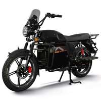 Moto électrique de tourisme multi-pilotes 2000W/3000W/5000W >80km/h Haute vitesse Longue portée 72V Utilisation urbaine et rurale