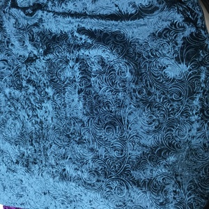 Hoa dập nổi vàng nhung tùy chỉnh mô hình thời trang sofa slipcover vải - Product Image 2