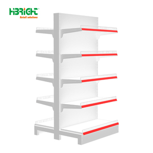 Heavy Duty <strong>Double</strong>-<strong>Sided</strong> Metal Steel Gondola <strong>Shelving</strong> System for Supermarkets and Grocery Stores for Shop Racks - Product Image 6