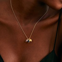 Collier étoile et lune en argent sterling S925, vente chaude SPJ, design brillant en argent massif, bijoux tendance pour femmes
