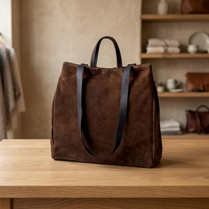 Bolsos de Mano de Cuero Genuino para Chicas, a la Moda, Resistentes al Agua, Térmicos, de Gran Capacidad, con Cierre de Cremallera, Marca BS INTERNATIONAL, Venta al Por Mayor - Product Image 4