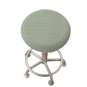 ปลอกหุ้มเก้าอี้ทรงกลม SelectedStar สำหรับเก้าอี้ตัดผม ปรับความสูงได้ สีพื้น ดีไซน์ทันสมัย ผลิตจากเส้นใยโพลีเอสเตอร์ - Product Image 3