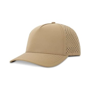 Gorra de béisbol impermeable de secado rápido para hombre, gorra Snapback de ala curvada con corte láser, gorra de PVC de 5 paneles de alta calidad para hombre, Vietnam - Product Image 4