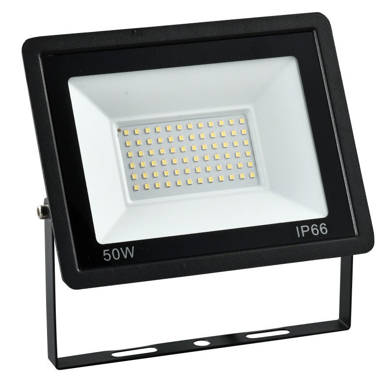 LED Projector Light 3000K/6500K Color Temperature Aluminum Housing IP66 Protection Rating Outdoor Garden Dimmable Flood Light