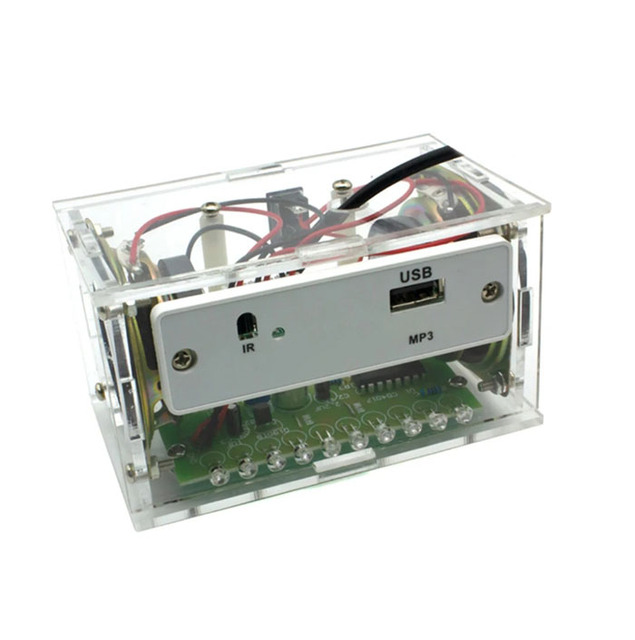 White DIY Electronic Kit BT Speaker Electronics DIY Soldering Project Kit Teaching Practice BT Stereo Speaker