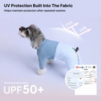 OEM ODM |   Combinaison rafraîchissante pour chien à 4 pattes UPF50+ ultra légère à double effet de refroidissement pour l'été, personnalisable OEM/ODM, logo sur mesure, prête à être expédiée