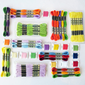 447 couleurs pur coton fil à broder à la main coton égyptien point de croix fils écheveaux gamme complète de couleurs - Product Image 6