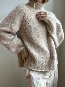 <span class=keywords><strong>Pull</strong></span> en <span class=keywords><strong>mohair</strong></span> pour femmes, fabrication sur mesure, tricoté, col montant, tricot épais, <span class=keywords><strong>pull</strong></span> en <span class=keywords><strong>mohair</strong></span> pour femmes - Product Image 1