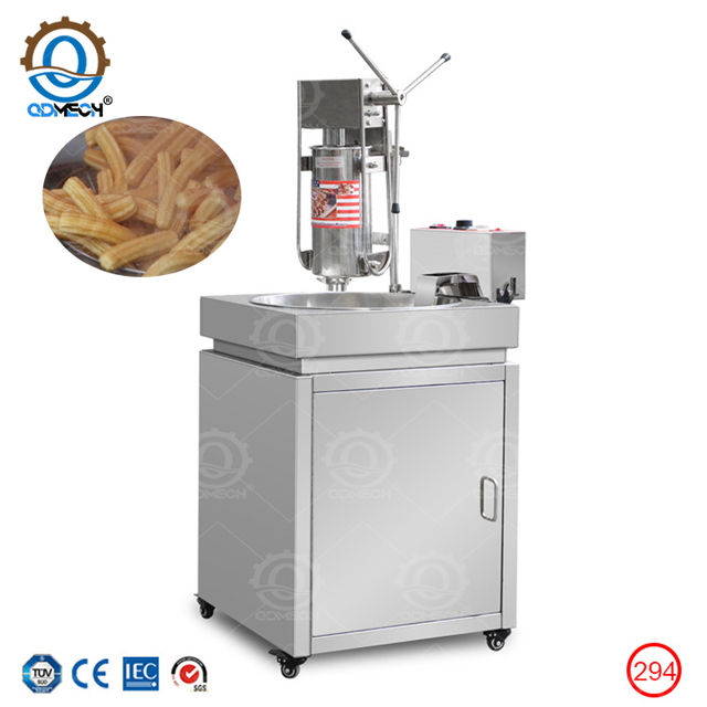 QDMECH Professional Service Commercial Churro Machine and Fryer Industrial Churros Fryer