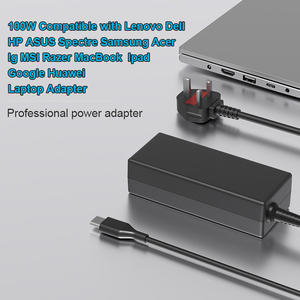 100W USB C phổ máy tính xách tay sạc cho HP <span class=keywords><strong>Lenovo</strong></span> Dell Acer ASUS Samsung MSI Ultrabook Chromebook AC Adapter với 16 lời khuyên - Product Image 6