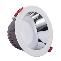Plafonniers LED SMD 7W 15W 30W 40W, encastrés, à cup profond, anti-éblouissement, pour intérieur, ronds, AC220V
