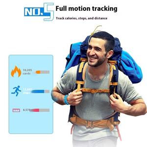 T5C smart écran rond Bracelet de sport affichage numérique montre à bande en plastique avec musique météo compteur de pas caractéristiques - Product Image 3