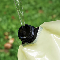 Sac à eau pliable 8L, conteneur de stockage en plastique épaissi portable pour le camping, les voyages en voiture