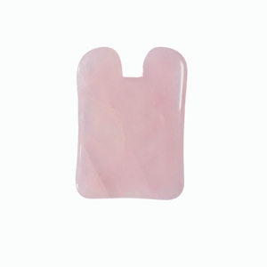 Set de Rodillo Doble y Gua Sha de Cuarzo Rosa Mejorado – Con Cabezal Liso y Rueda con Púas de Microtextura para Relajación Profunda de las Arrugas - Product Image 2