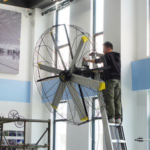 Ventilador Industrial <span class=keywords><strong>de</strong></span> Pared <span class=keywords><strong>de</strong></span> 2 m <span class=keywords><strong>de</strong></span> JULAI, <span class=keywords><strong>Precio</strong></span> <span class=keywords><strong>de</strong></span> Fábrica, Ventilador Industrial HVLS <span class=keywords><strong>de</strong></span> 80 Pulgadas Montado en la Pared, Ventilador Grande <span class=keywords><strong>de</strong></span> Pared <span class=keywords><strong>de</strong></span> 6.5 pies - Product Image 4