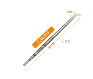 OSS-punta de hierro para soldar <span class=keywords><strong>C210</strong></span>, estación de soldadura Universal, OSS TEAM <span class=keywords><strong>C210</strong></span>-018 / <span class=keywords><strong>C210</strong></span>-<span class=keywords><strong>002</strong></span> / <span class=keywords><strong>C210</strong></span>-020 - Product Image 5