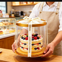 Muttertags-Ideen: 6-Zoll Klassische Rosenblumenbox, Doppelschichtige Kuchen-Geschenkbox, Recycelbar, Hochglanz-Laminierung, Anpassbar