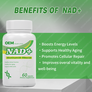 OEM nhãn hiệu riêng tinh khiết Resveratrol nicotinamid mononucleotide NAD viên nang với 1000mg mỗi phục vụ - Product Image 3