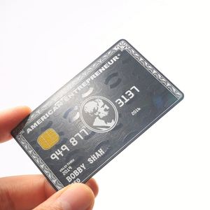 นามบัตรโลหะแบบเจาะรูสั่งทำพิเศษ สลักด้วยเลเซอร์ - Product Image 3