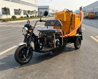 Machine professionnelle de scellement des fissures et des joints du béton avec performance d'injection stable pour l'entretien des chaussées en béton