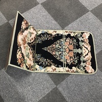 Tapis de prière islamique pliable tendance 2020, Sejadah, tapis de prière musulman de voyage avec dossier